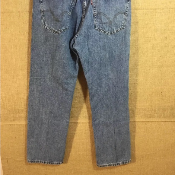 505 Levis Men’s Jeans Straight Leg Size 36x30 - Picture 4 of 5